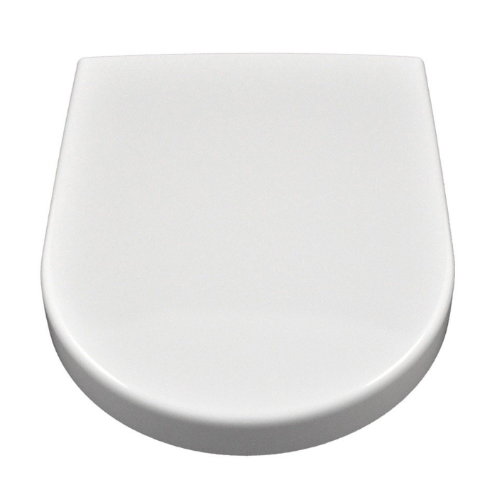 Villeroy&Boch Subway Сиденье с крышкой для унитаза, с микролифтом, нерж. сталь, цвет: альпийский белый