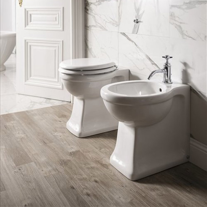 Burlington Arcade Унитаз пристенный, 42x36см, цвет: белый