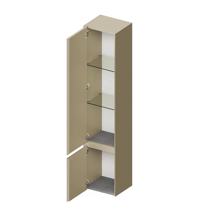 Kerama Marazzi Cubo Пенал 165см., подвесной, левый, цвет: лимо матовый