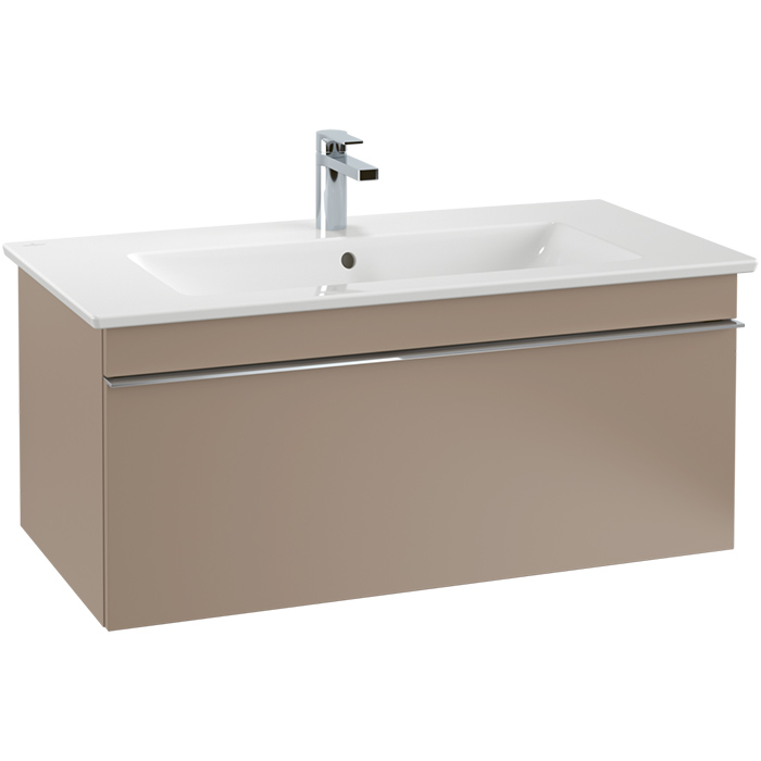 Villeroy&Boch Venticello Раковина 100х50 см, 1 отв., с переливом, с антигрязевым покрытием CeramicPlus, цвет: белый