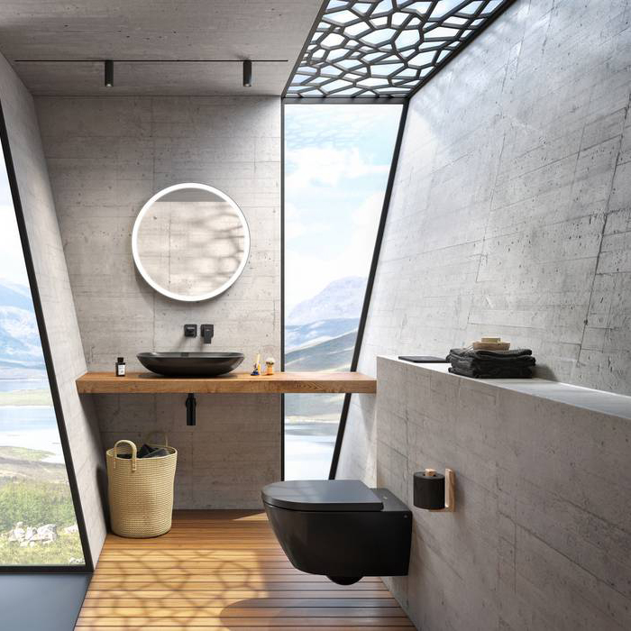 Villeroy&Boch ViConnect Кнопка смыва для унитаза, цвет: черный матовый