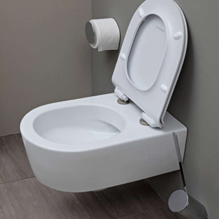 Flaminia Link Унитаз подвесной 56x36xh20см, с системой goclean®, цвет: белый глянцевый
