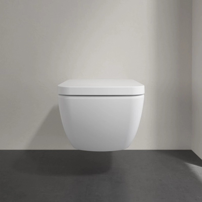 Villeroy & Boch Venticello Унитаз подвесной, 56х37.5см., безободковый, цвет: белый матовый