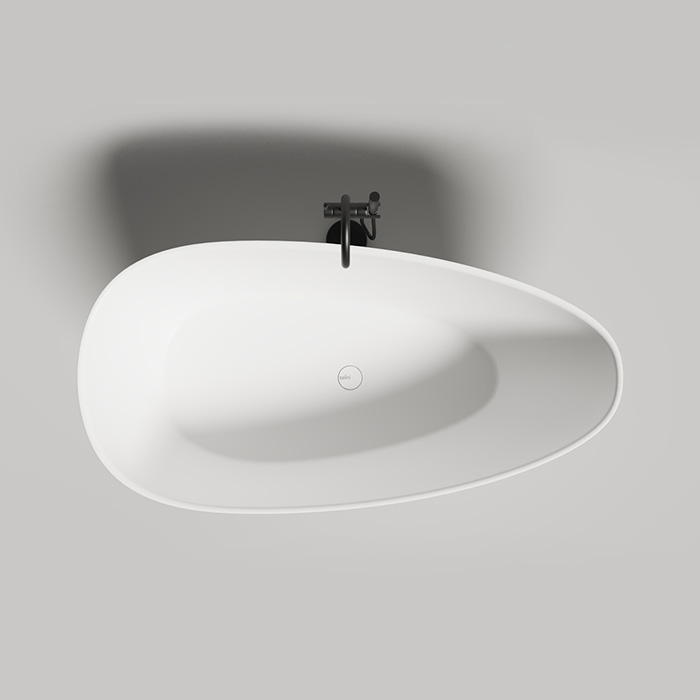 Salini Paola Ванна 160x80см., отдельностоящая, S-Sense, цвет: белый глянцевый