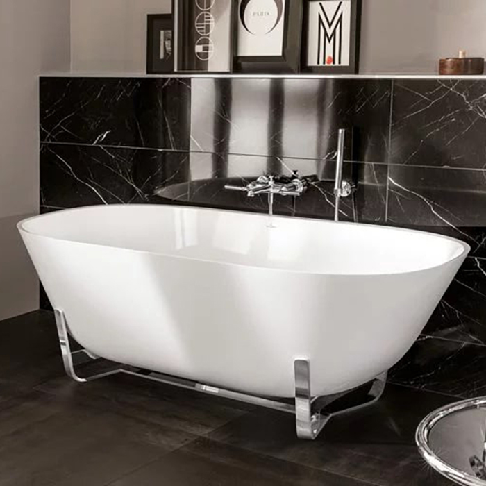 Villeroy&Boch Antheus Ванна 175х80х63.2см., отдельностоящая, Quaryl®, цвет: альпийский белый