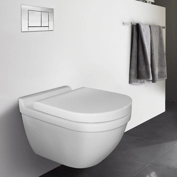 Duravit Starck 3 Унитаз 54x36см., подвесной, безободковый, с сиденьем микролифт, цвет: белый