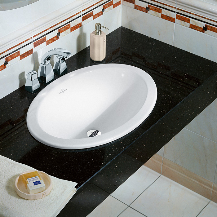 Villeroy&Boch Loop&Friends Раковина 66x47 см, без отв., с переливом, с антигрязевым покрытием CeramicPlus, цвет: белый