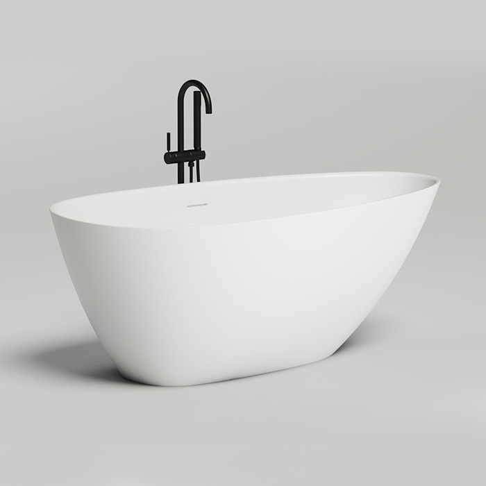 Salini Paola Ванна 160x80см., отдельностоящая, S-Sense, цвет: белый глянцевый