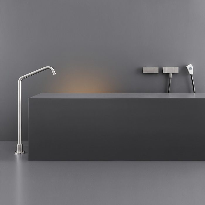 CEA Design NEUTRA Смеситель для душа, настенный, цвет: нержавеющая сталь