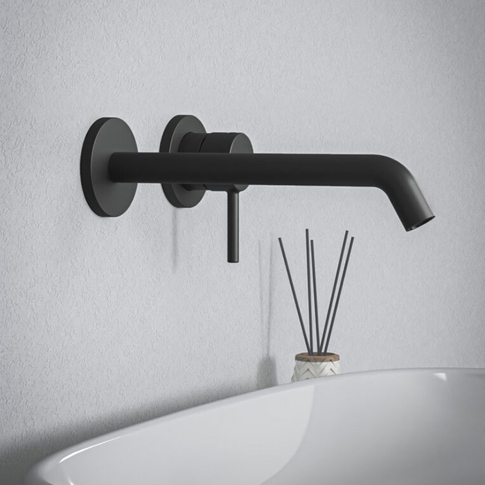 Ideal Standard Ceraline Nuovo Смеситель для раковины, встраиваемым, излив: 22см., цвет: Черный матовый