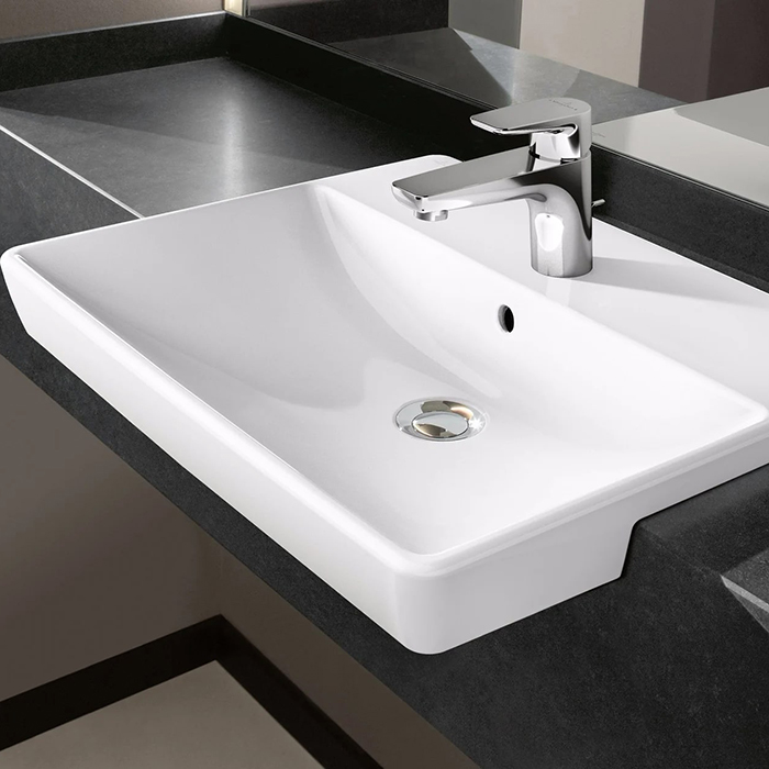 Villeroy&Boch Avento Раковина 55х44 см, 1 отв., с переливом, цвет: белый