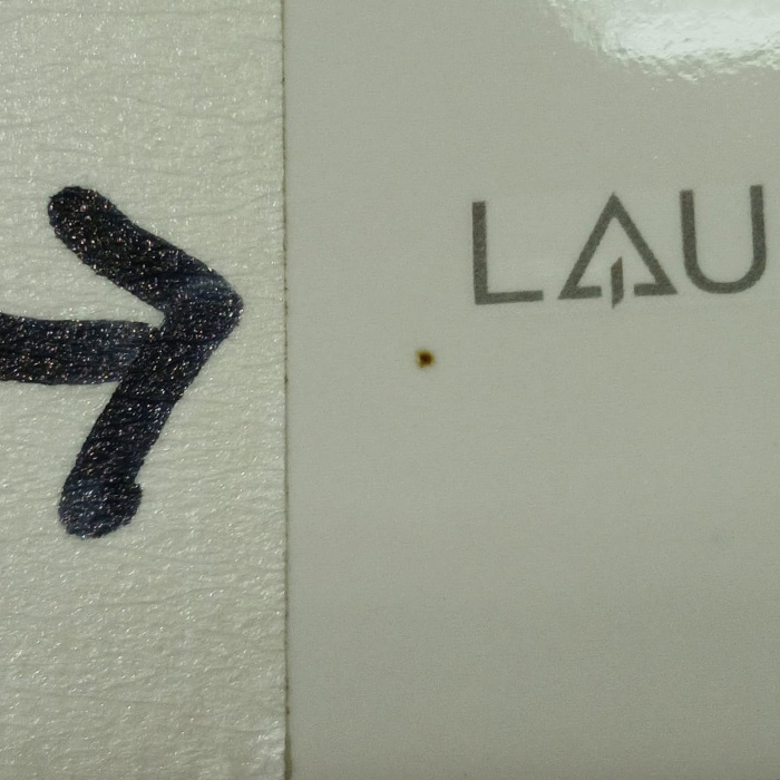 Laufen Living City Раковина 46х46х14см., 1 отв., с дефектом, цвет: белый