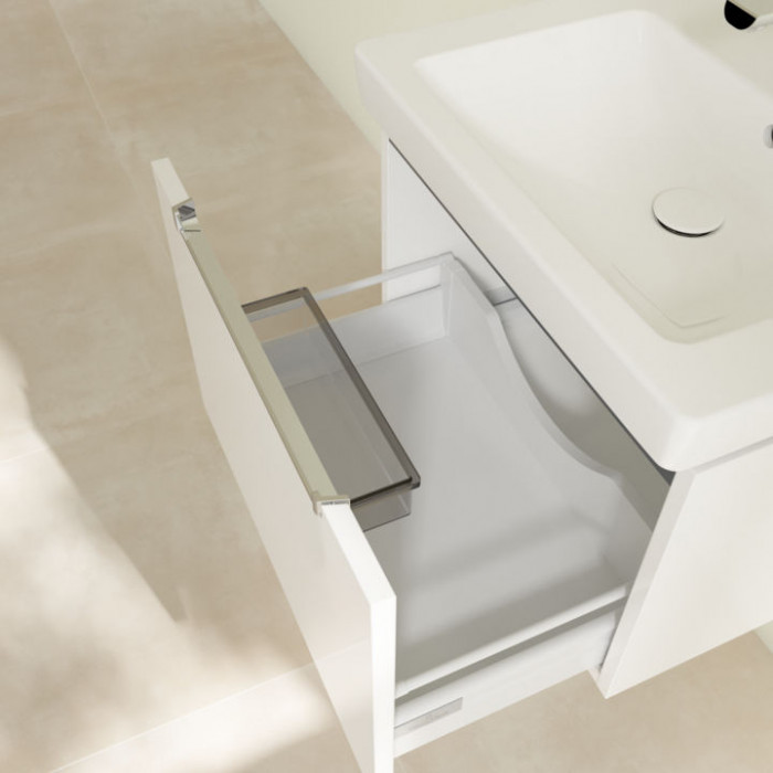 Villeroy&Boch Subway 2.0, Тумба под раковину, подвесная, размер 58.7x42x45.4см., цвет: белый