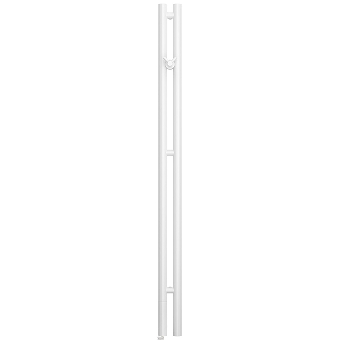 Neoinox Verto Полотенцесушитель 170x8.5см, электрический, тэн, цвет: белый матовый