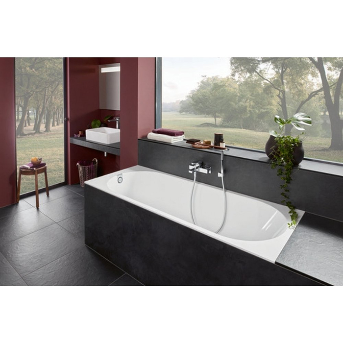 Villeroy&Boch Oberon 2.0 Ванна 180х80см., отдельностояшая, цвет: Stone White