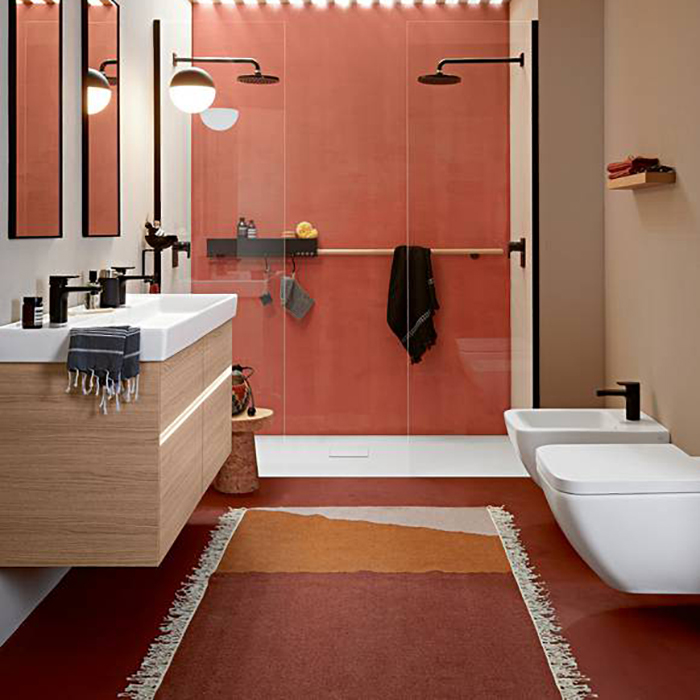 Villeroy & Boch ViConnect, Кнопка смыва, размер 253 x 145 x 20 mm, цвет: черный