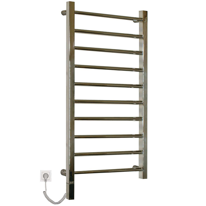 Neoinox Eco Полотенцесушитель 94x45см, электрический, тэн, цвет: хром