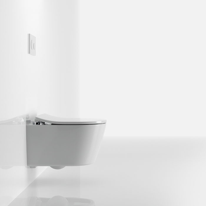 TOTO RP Унитаз подвесной 54x38x33см, с сиденьем TC513F, цвет: белый