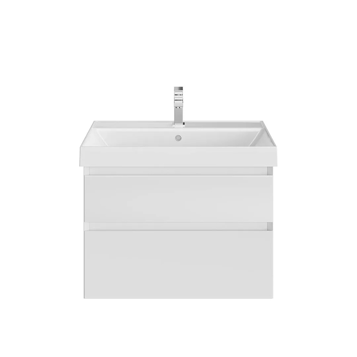 Kerama Marazzi Cubo Тумба 67.8х47х47.5см., подвесная, с ящиками, цвет: белый матовый