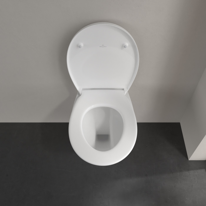Villeroy&Boch O.novo Унитаз 36х49х35.6см., подвесной, DirectFlush, цвет: альпийский белый