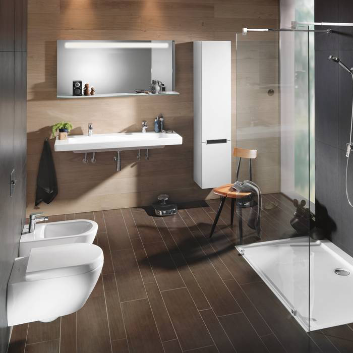 Villeroy&Boch Subway 2.0 Раковина 130х47 см, 2 отв., с переливом, цвет: белый