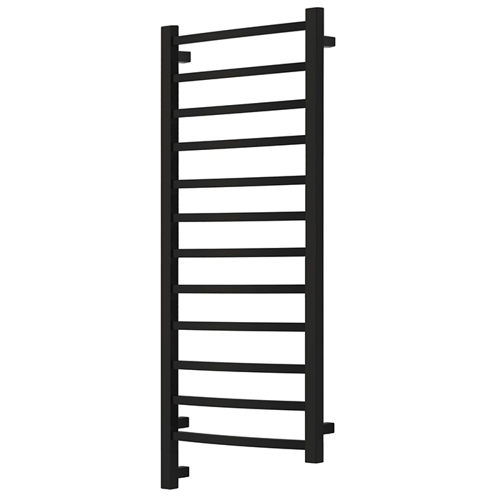 Neoinox Quadro Полотенцесушитель 120x60см, электрический, box, цвет: черный матовый