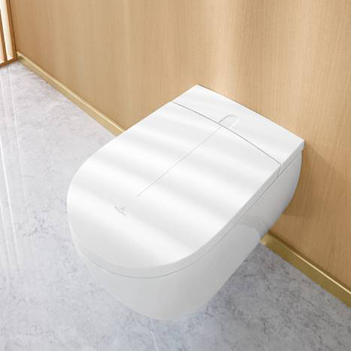 Villeroy&Boch ViClean-I 100 Унитаз-биде подвесной 38.5x59.5 см, безободковый, с антигрязевым покрытием CeramicPlus, цвет: белый