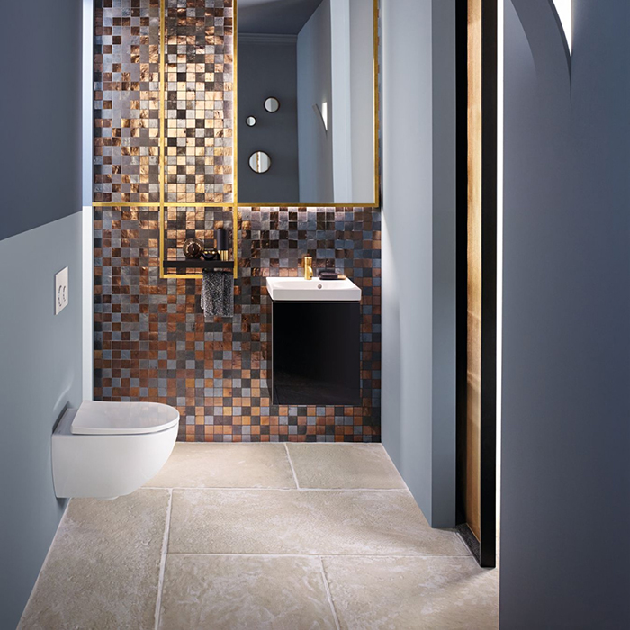 Geberit Acanto Унитаз 35х41см., подвесной, безободковый, цвет: белый