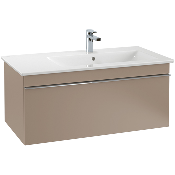 Villeroy&Boch Venticello Раковина 100х50 см, 1 отв., с переливом, с антигрязевым покрытием CeramicPlus, цвет: белый