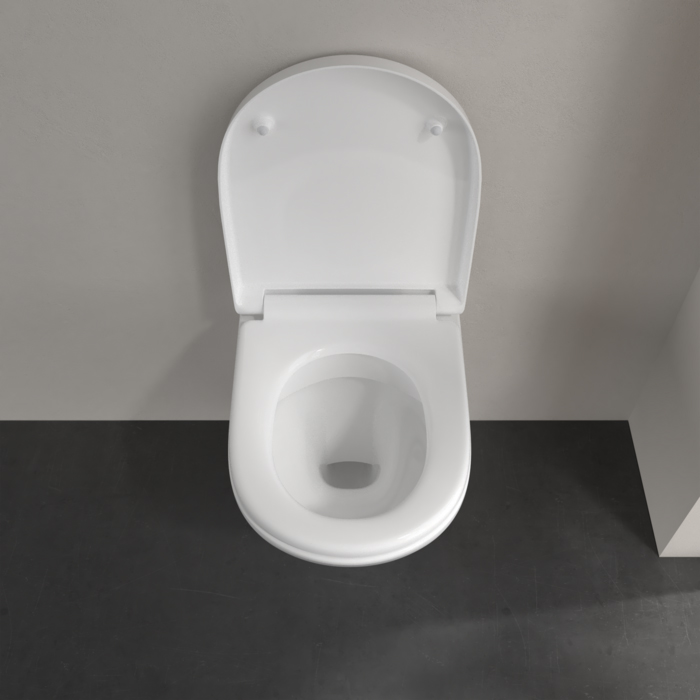 Villeroy&Boch O.novo Унитаз подвесной 36x49 см, безободковый, цвет: белый
