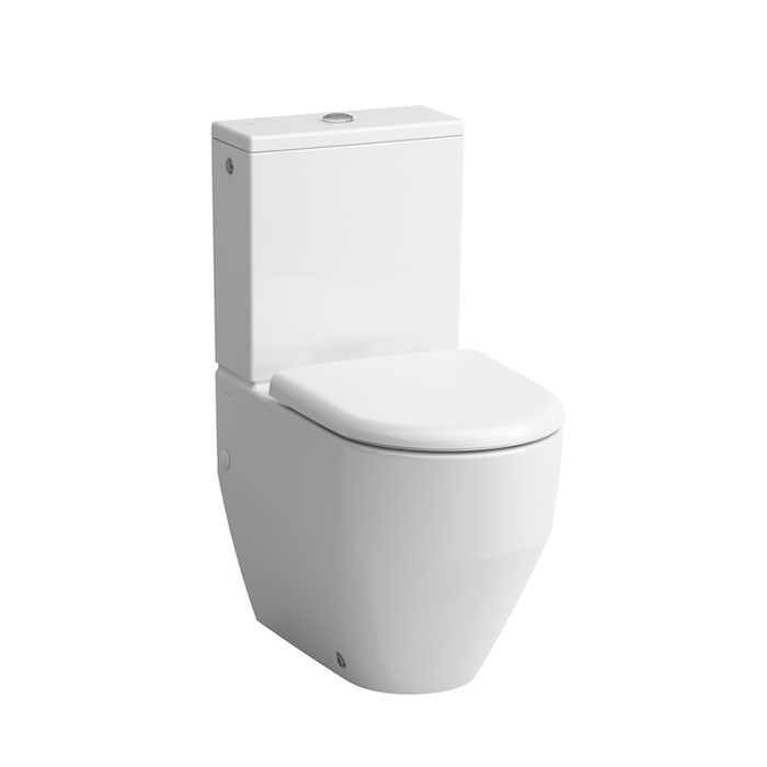 Laufen Pro Унитаз моноблок, приставной 36х65х44см., слив универсальный, Rimless, подвод сбоку, цвет: белый