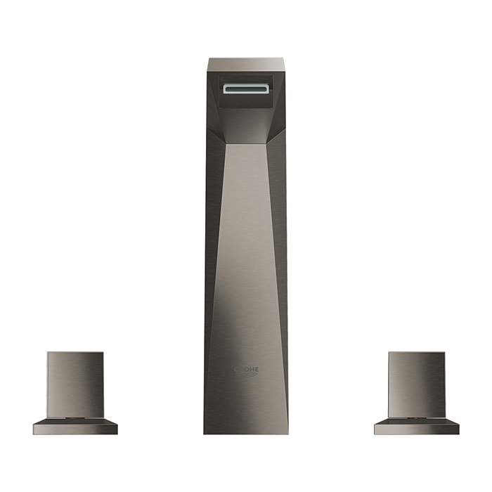 Grohe Allure Brilliant Смеситель для раковины, 3 отв., цвет: темный графит матовый