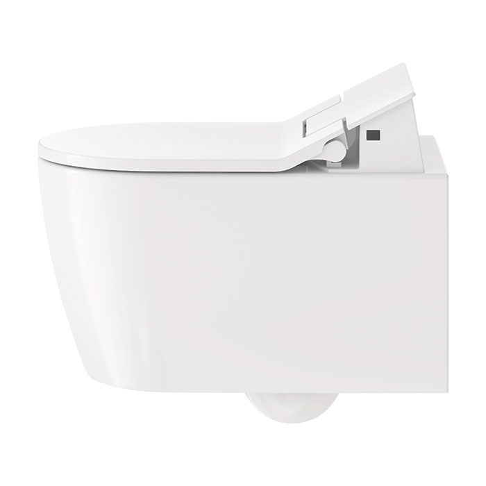 Duravit SensoWash Унитаз 57x37см., подвесной, Rimless, HygieneGlaze, с крышкой биде, цвет: белый
