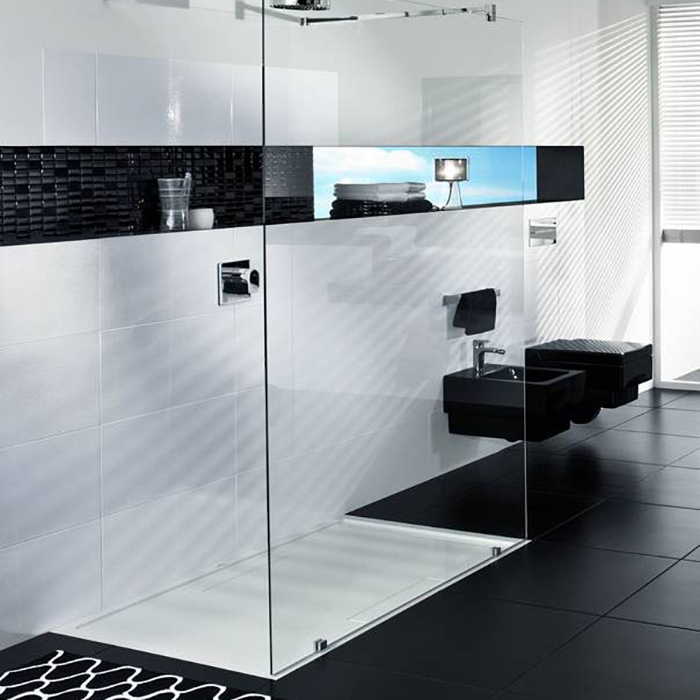 Villeroy&Boch Squaro Душевой поддон 140х90х1.8см., цвет: альпийский белый