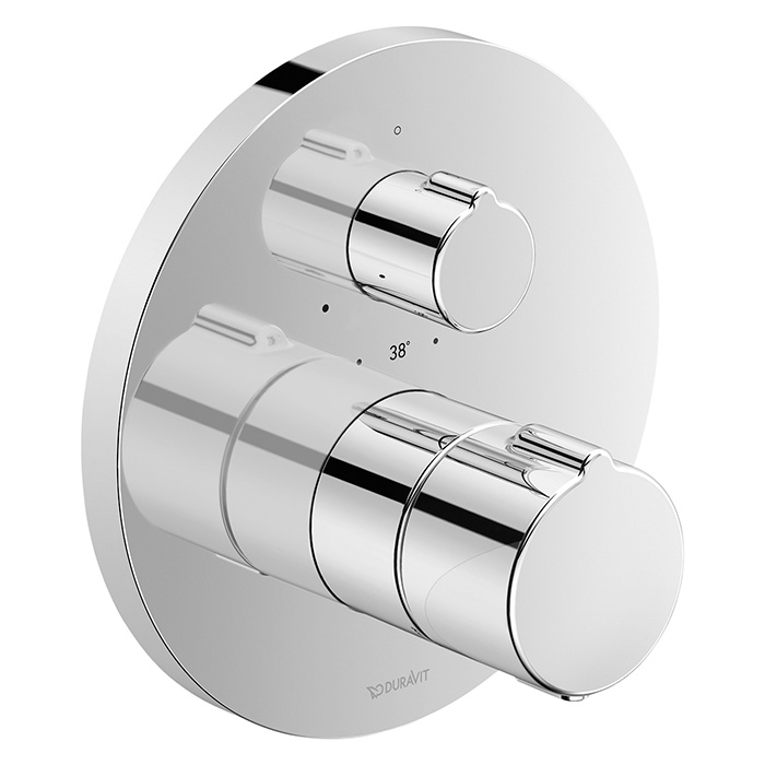 Duravit C.1 Смеситель термостатический для душа, встраиваемый, с ...