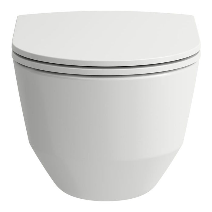 Laufen Pro Комплект подвесной унитаз 53x36x34.5см., сиденье с механизмом мягкого закрывания, безободковый, цвет: белый