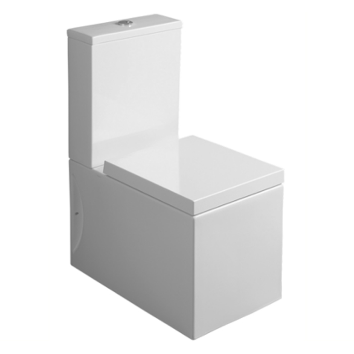 SIMAS Frozen Унитаз моноблок 37,5х61см с бачком, цвет: белый