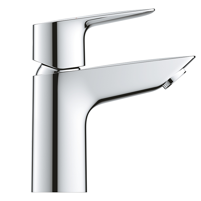Grohe BauEdge Смеситель для раковины, 1 отв., без донного клапана, цвет: хром