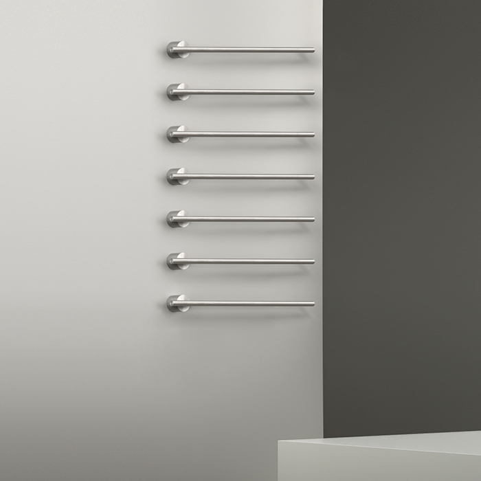 CEA Design EQUILIBRIO Полотенцесушитель 58см, электрический, 7 трубок, цвет: нержавеющая сталь