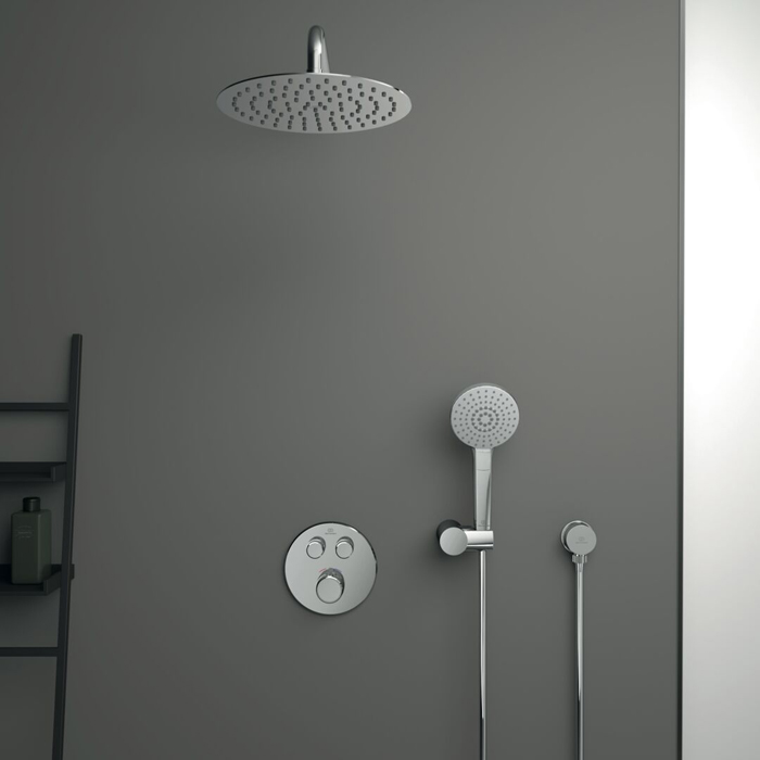 Ideal Standard Ceratherm Navigo Смеситель для душа, встраиваемый, термостатический, для монтажа с комплектом EASY-BOX A1000NU, цвет: хром