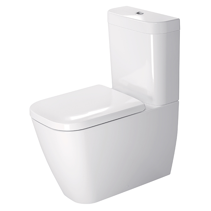 Duravit Happy D2 Унитаз-моноблок 36,5x63см., напольный, цвет: белый