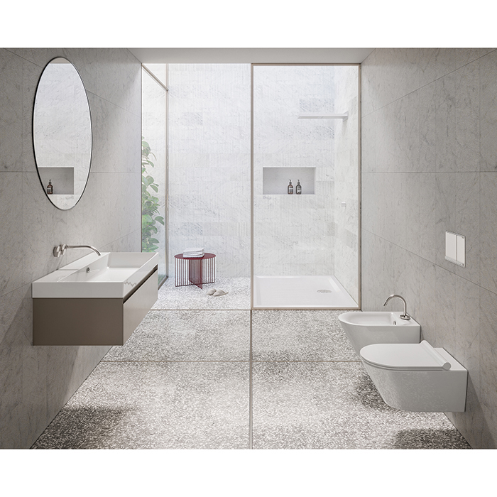 Catalano Zero Раковина 100x50см, без отв., цвет: белый глянцевый