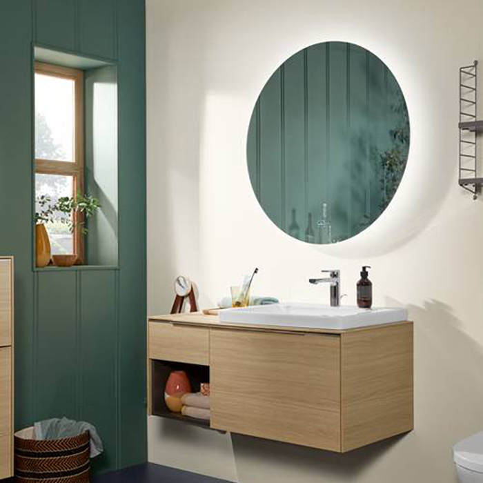Villeroy&Boch Subway 3.0 Раковина 60х47х16.5см., 1 отв., подвесная, с переливом, цвет: альпийский белый