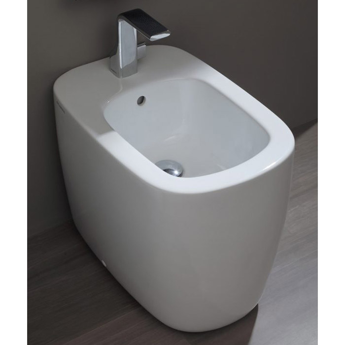Flaminia Mono Биде напольное 52x35xh42см, без отв. под смеситель, цвет: белый глянцевый