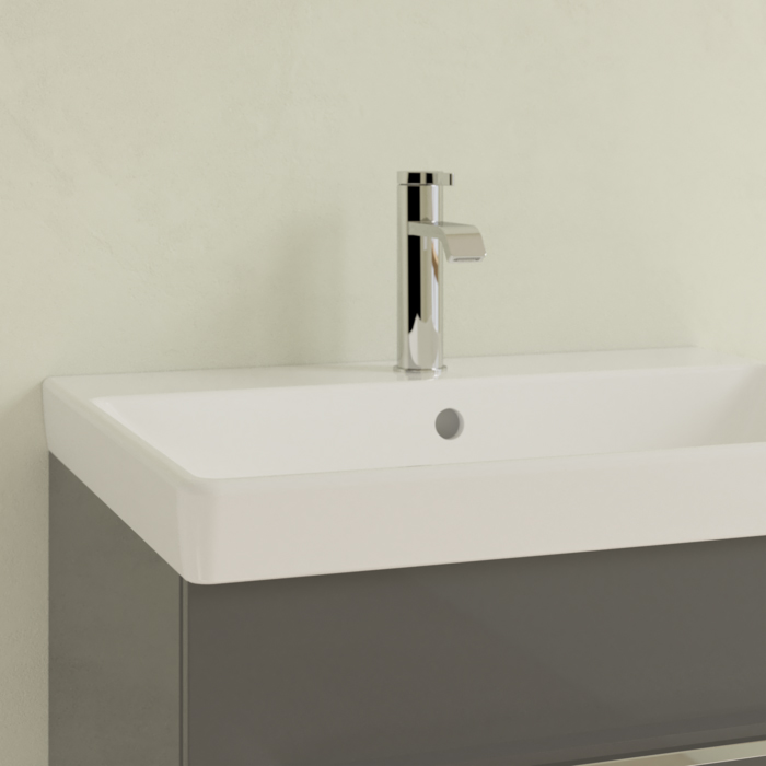 Villeroy&Boch Avento Раковина 60x47 см, 1 отв., с переливом, с антигрязевым покрытием CeramicPlus, цвет: белый