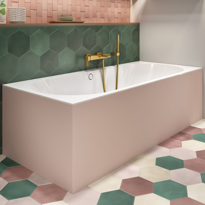 Villeroy&Boch Oberon 2.0 Ванна 170x75см., встраиваемая, прямоугольная, цвет: белый