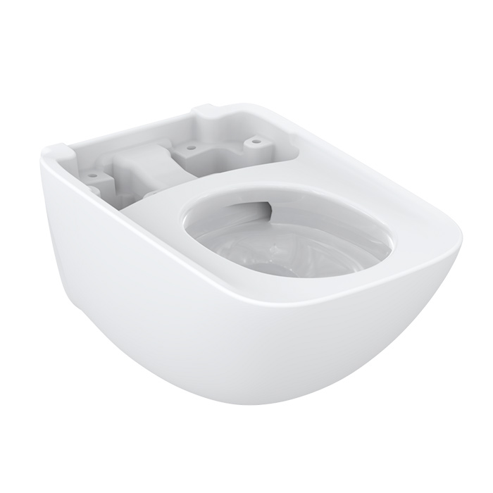 TOTO Neorest WX1 Комплект: унитаз подвесной 66x45см., сиденье, инсталляция, клавиша смыва, Cefiontect, Rimless, цвет: белый матовый