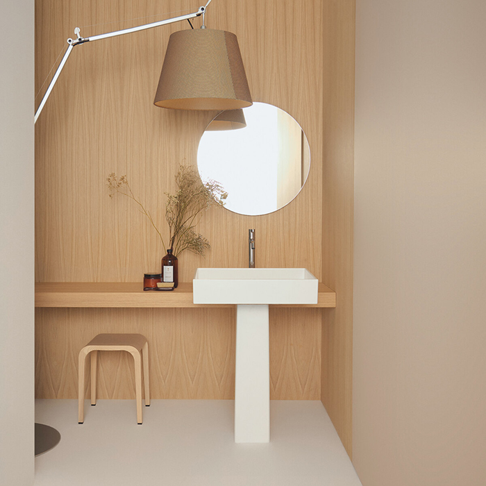Ideal Standard Conca Раковина 60х40х12см., накладная, без отв., прямоугольная, с крепежом, цвет: белый матовый
