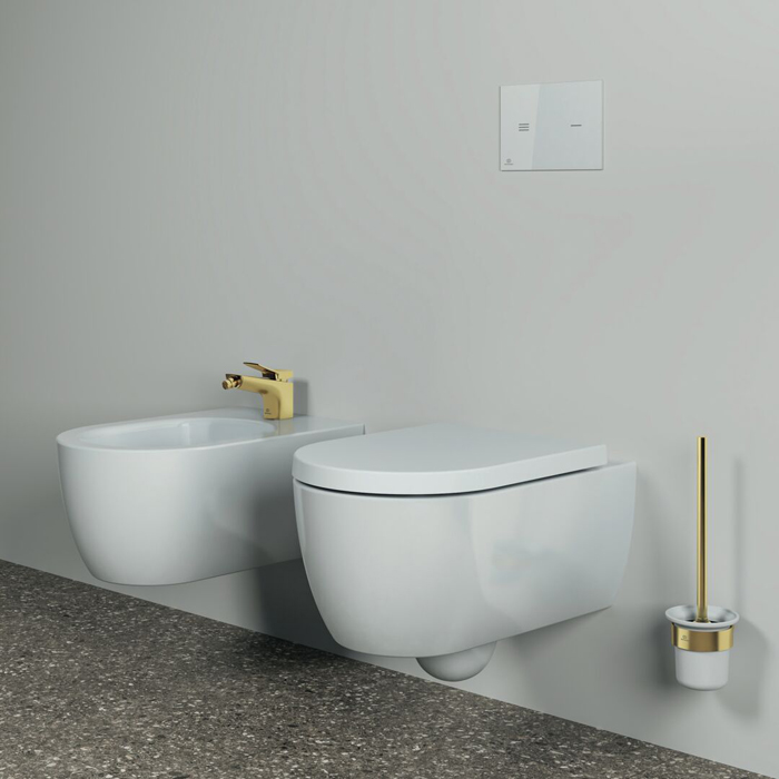 Ideal Standard Conca Туалетный ёршик, подвесной, цвет: PVD Brushed Gold