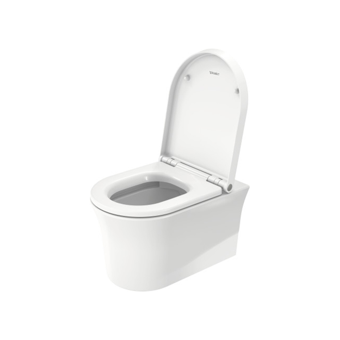 Duravit White Tulip Унитаз подвесной 37x54 см, безободковый, HygieneGlaze, цвет: белый